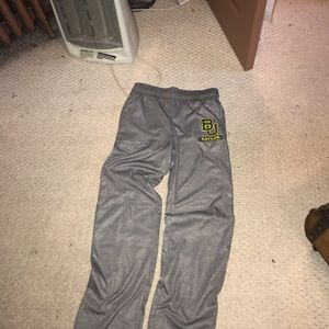 Baylor college gray sweatpants